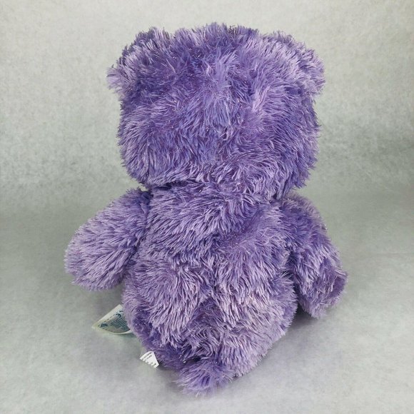 Build A Bear Frozen Princess Anna Purple Sparkle Disney Plush Toy Stuffed Animal - Picture 6 of 11